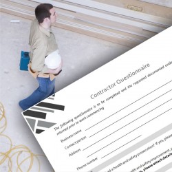 Sel-employed Contractor Questionnaire